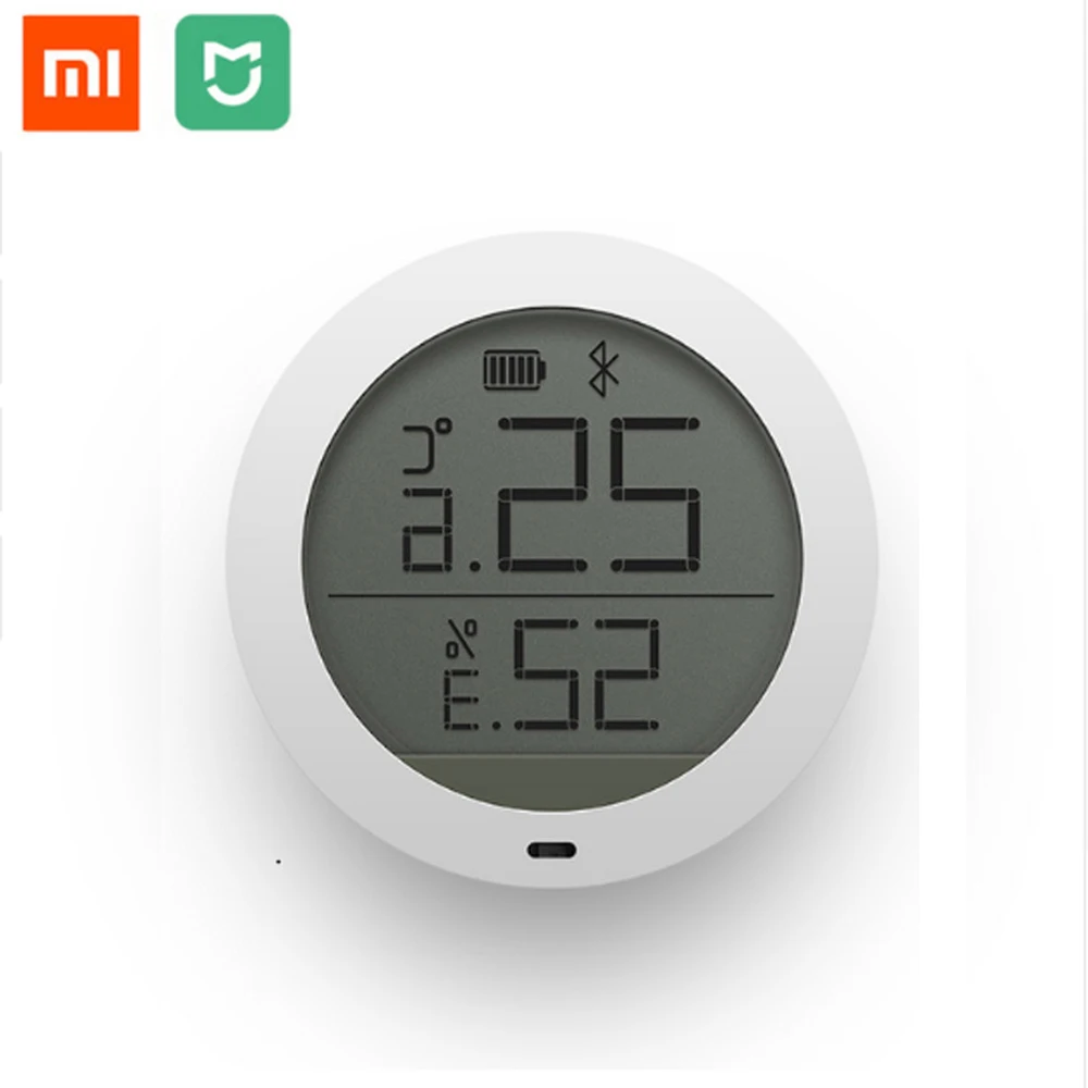 

Xiaomi Original Mijia Bluetooth Hygrothermograph High Sensitive Thermometer LCD Screen Smart Home Temperature Humidity Dropship