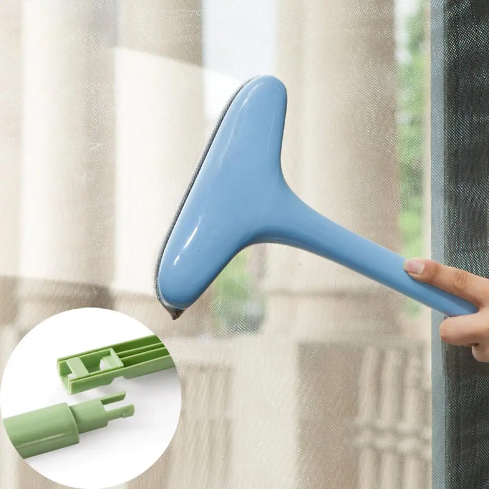

Detachable Long Handle Cleaning Brush Window Screen Floor Dust Removal Cleaner Tool