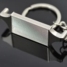 TOYIKIE 10X модель интеркулера брелок Креативные аксессуары автозапчасти радиатор брелок автомобильный брелок держатель для ключей