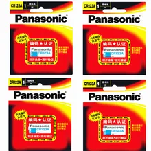 4 шт./лот, новинка,, Panasonic CR123A CR17345, 3 в, литиевая батарея, камера, неперезаряжаемые батареи