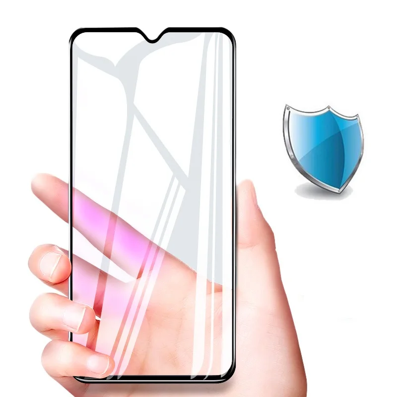9H Full Cover Tempered Glass For UMIDIGI F1 Screen Protector 6.3 Inch Protective Film | Мобильные телефоны и аксессуары