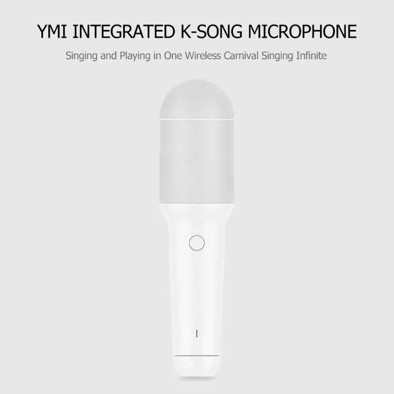 Xiaomi YMI портативный Bluetooth микрофон ручные беспроводные микрофоны для KTV музыки usb type-C диктофон использование динамика