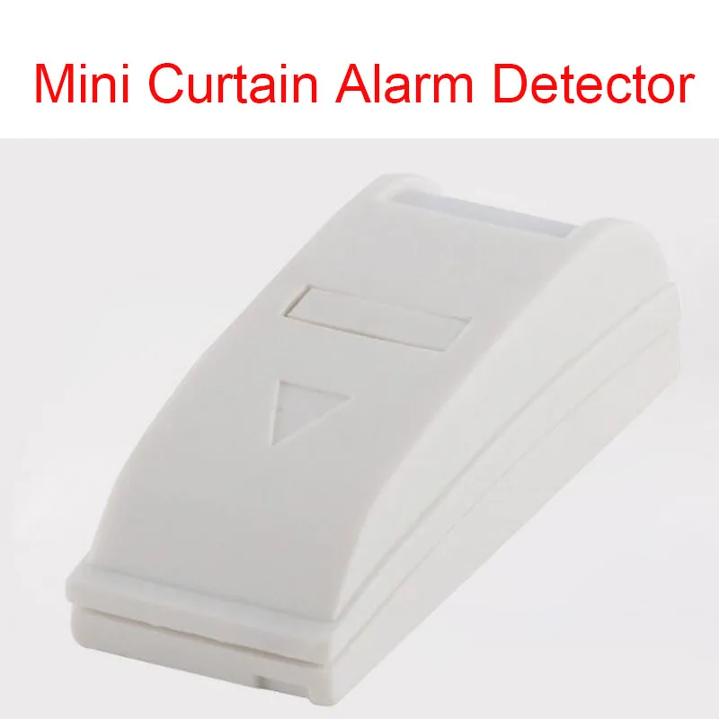 Free Shipping Mini Indoor Curtain Sensor PIR Indoor Window Door Security Alarm PIR Motion Sensor Alarm