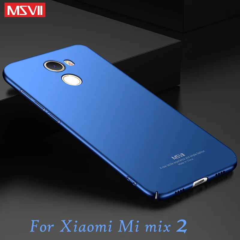 Чехол Mi Mix 2 MSVII для Xiaomi Ультратонкий матовый жесткий чехол-накладка xiaomi mix чехлы mix2