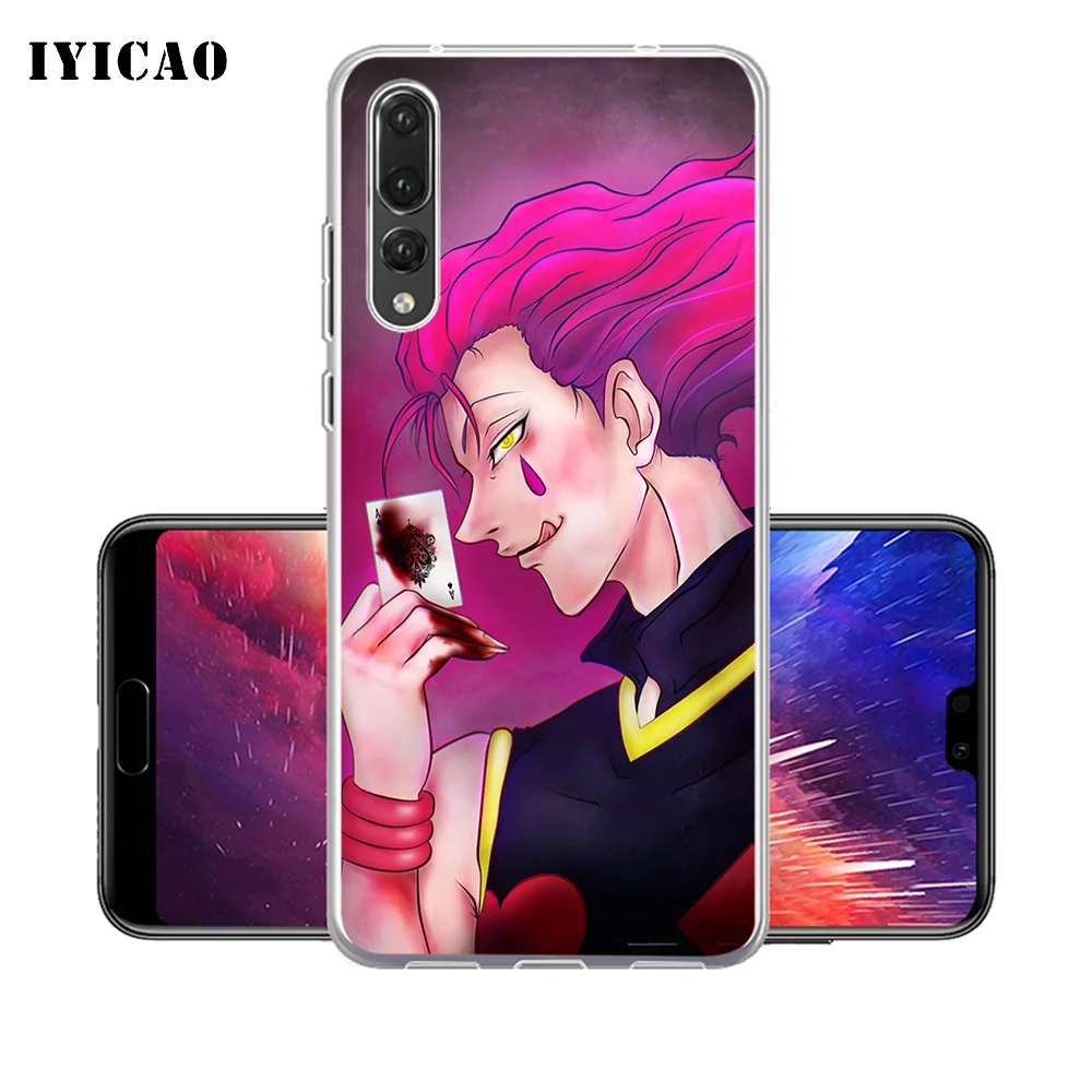 IYICAO Hisoka hunter x Мягкий силиконовый чехол для телефона Huawei P30 P20 Pro P10 P9 P8 Lite P Smart TPU