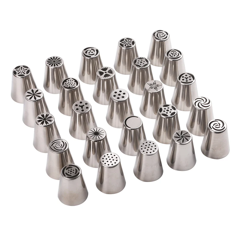 

Large Size Russian Tulip Nozzles Decoratign Tips Cake Decorating Tools Seamless Icing Piping Nozzle Baking & Pastry Tools