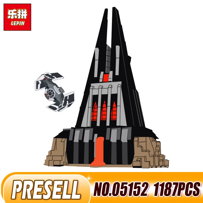 

05152 Star Toys Wars The 75251 Darth Vader`s Castle Set Building Blocks Bricks Assembly Kids Toys legoingly Birthday Gifts