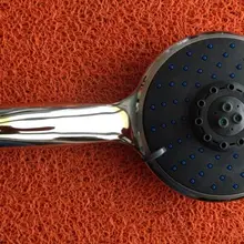 15 см диаметр ABS пластиковая душевая головка дождевая, круглая душевая головка хромированная, душевая головка для ванной комнаты ручная холодная и горячая