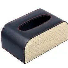 Автомобиль солнцезащитный козырек кожаные ящики для Audi Ford BMW Benz Volkswagen Cadillac Land Rover Авто украшение интерьера