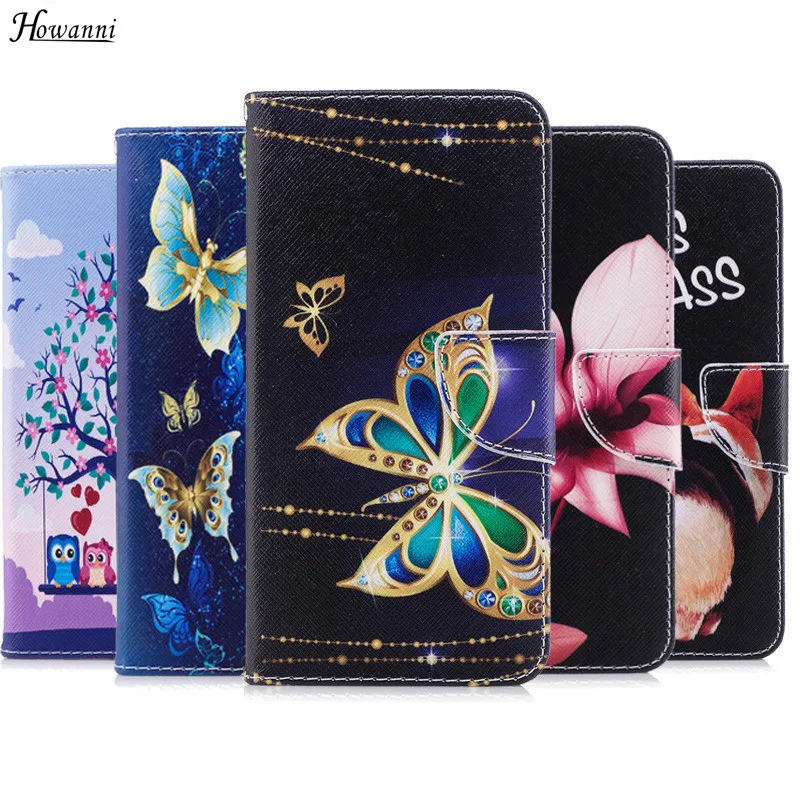 

Howanni Phone Case For Nokia 1 Case Flip 4.5" Luxury Colourful Wallet Stand Cover For Nokia 1 Cover Mobile Phone Bag Capa Coque