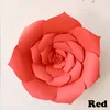 WEIGAO 1 шт. 30 см Бумага цветы искусственные цветы розы поделки своими руками День рождения дома декорации, свадебное украшение товары для праздника - Цвет: Red