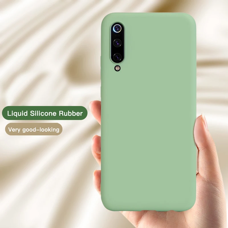 Чехол из жидкого силикона для Samsung Galaxy S8 S9 S10 Plus S10E S7 Edge Note 8 9 10 M10 M20 M30 A10 A50|Бамперы| |
