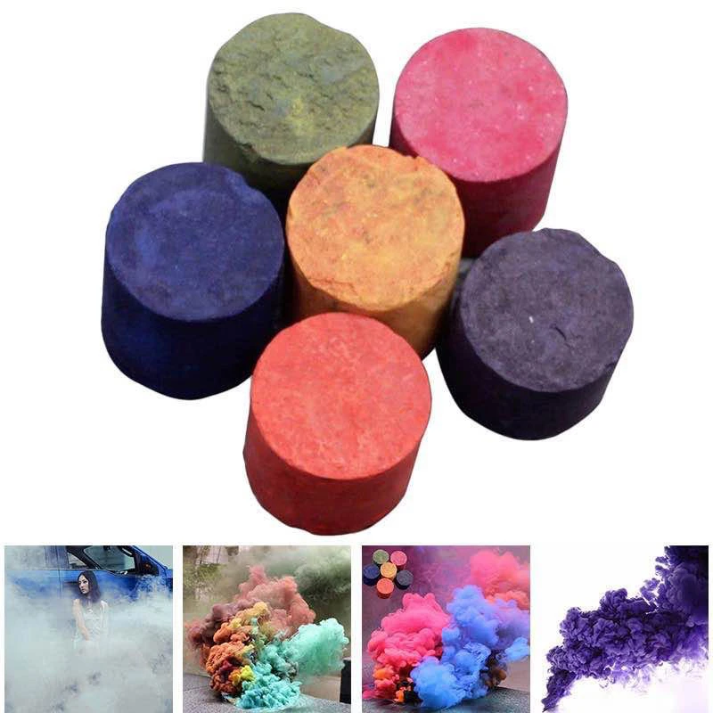

New colored Magic smoke props for photograp Studio Video backgroud smoke cake fog Pyrotechnics scene magic trick toy for adults