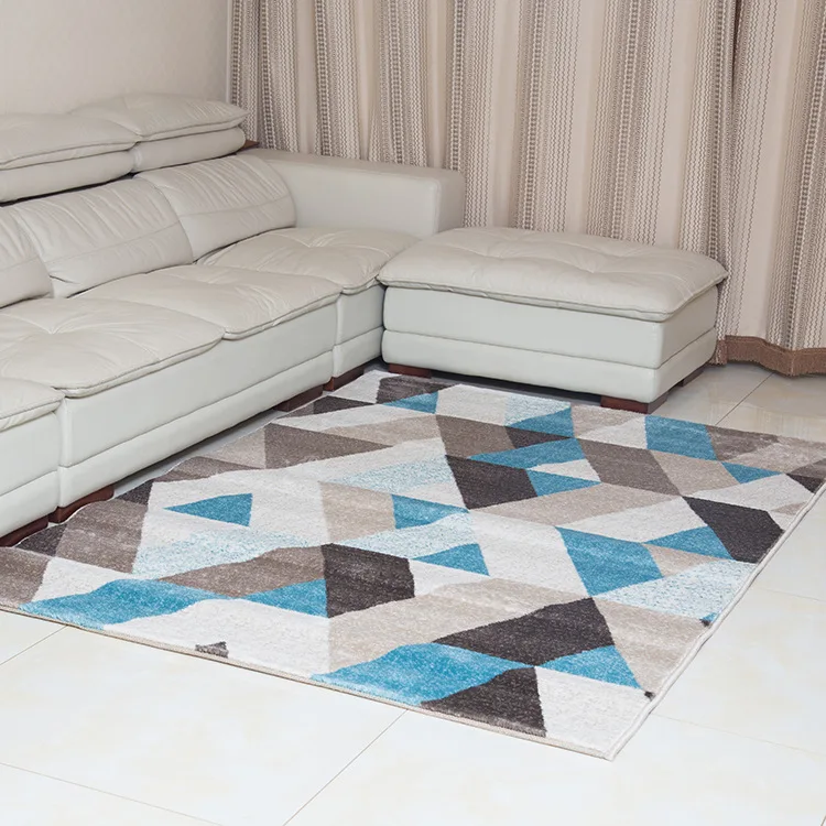 Современный минималистский гостиной ковер прямоугольной формы в европейском стиле северных полосатый Средиземноморский машина моющийся ковер коврик