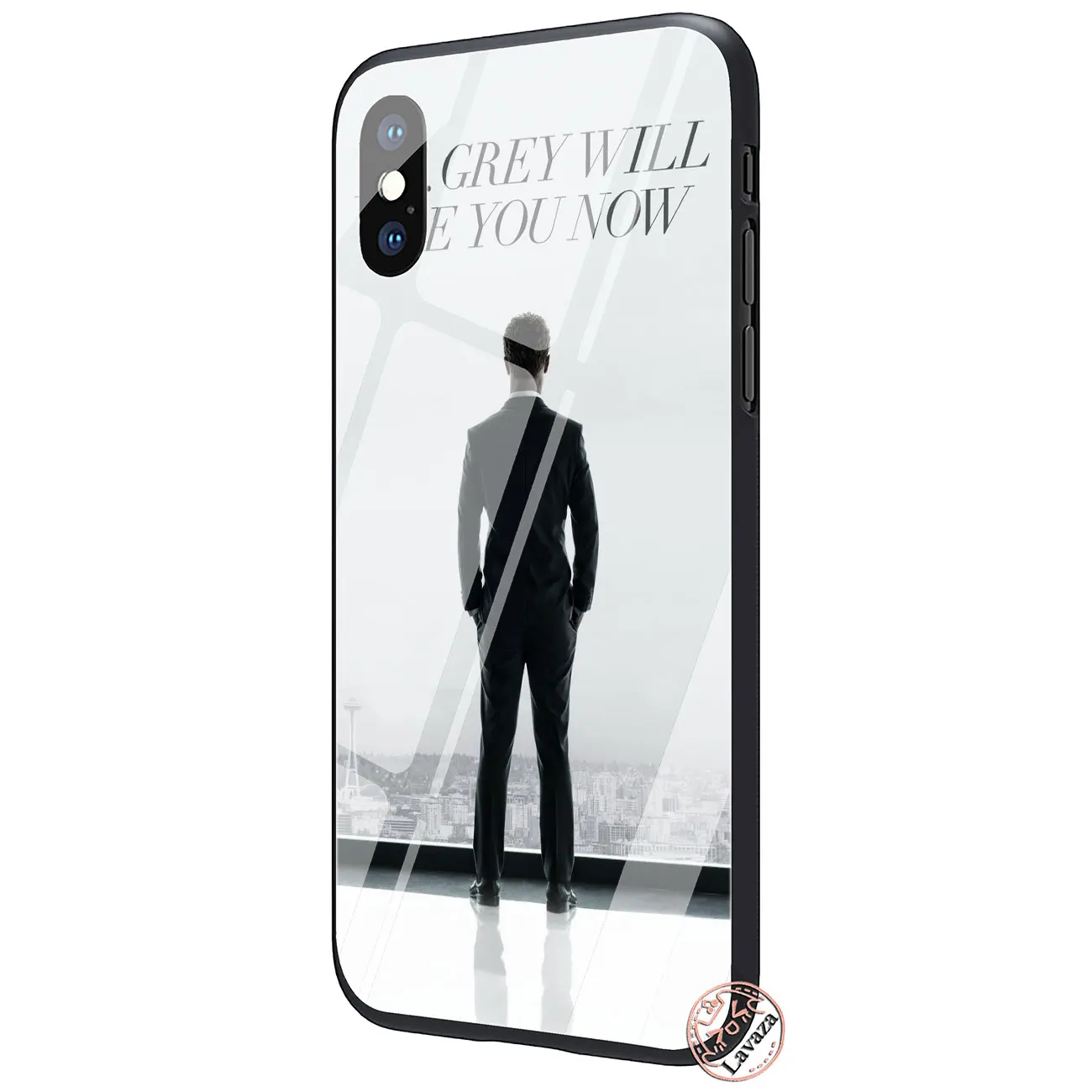 Lavaza Fifty Shades из серого закаленного стекла чехол для телефона Apple iPhone XR XS Max X 8 7 6 6 S Plus 5 5S SE чехлы - Цвет: TG9