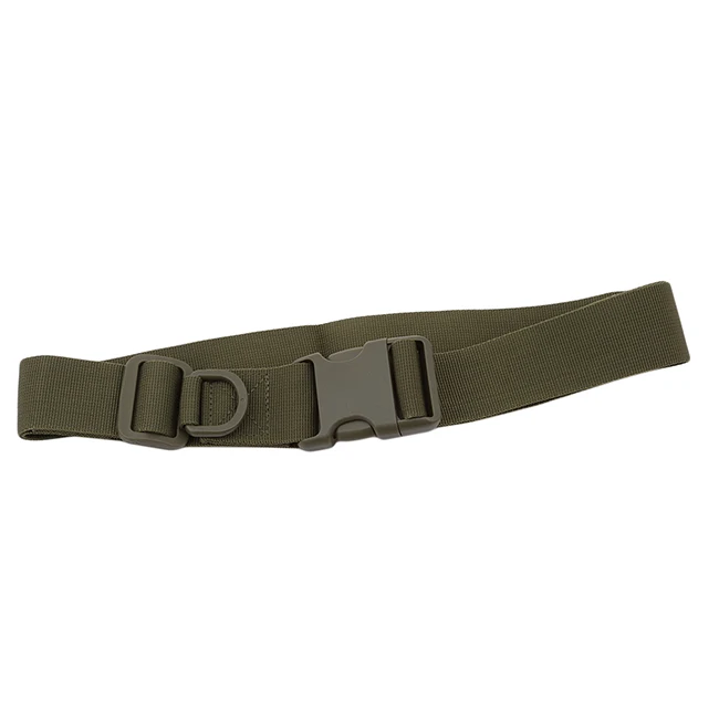 Canvas Tactical Sport Belt With Plastic Buckle Military Adjustable Outdoor Fan Waistband Tactical Belt Waist Back Support Belt - Цвет: Army Green