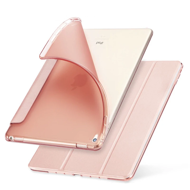 Для iPad Mini чехол из искусственной кожи Мягкий силиконовый кожаный чехол-книжка с задней панелью Стенд Тонкий чехол для iPad Mini 1/2/3/4 Coque умный защитный чехол