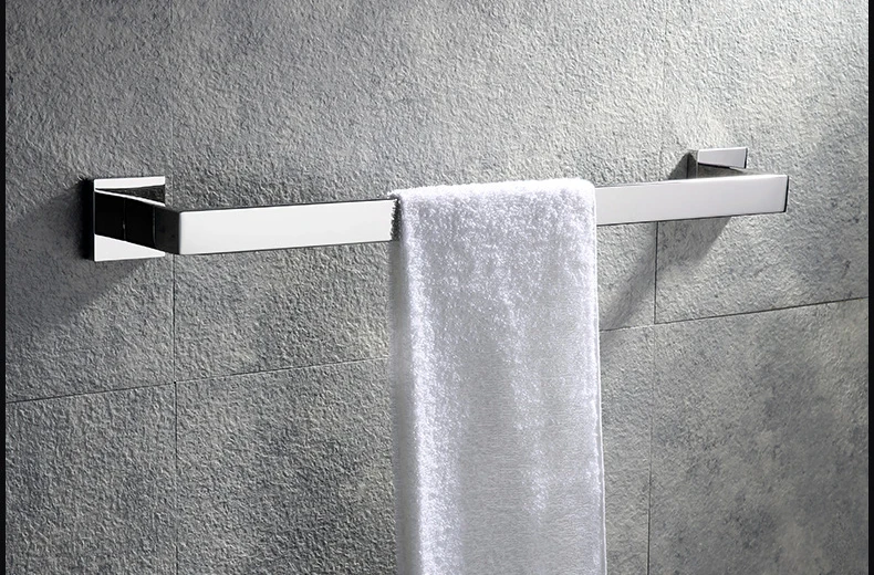 

304 Stainless Steel Towel Rack Bathroom Shelves Towel Bar Hanging Holder Bath Towel Rail Hanger Toilet Stand Gold/Polished