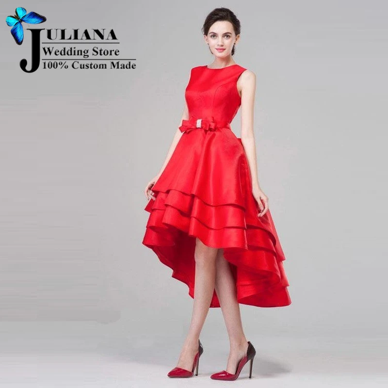 vestido de noiva curto vermelho