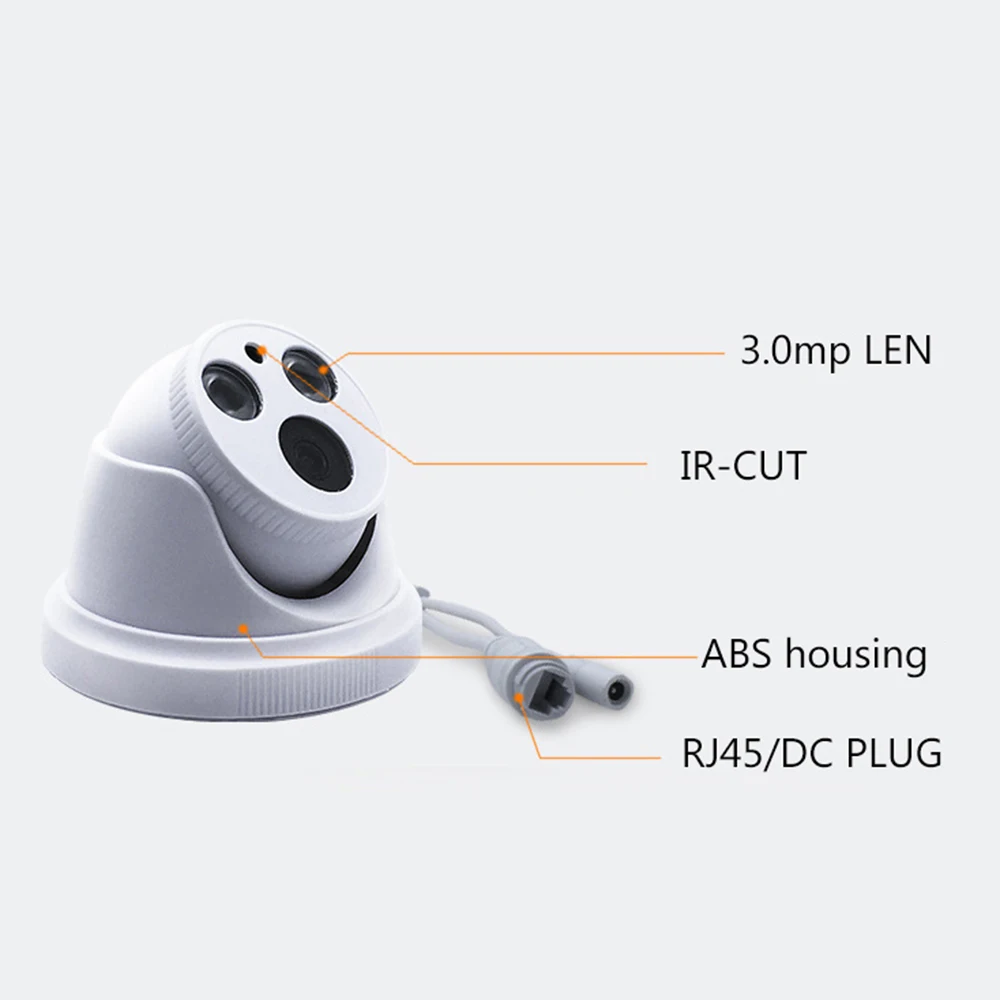  YiiSPO 1080P IP Camera HD H.265 2.0MP indoor Night Vision HI3516E+V100 XMeye P2P CCTV camera ONVIF  - 32864192801