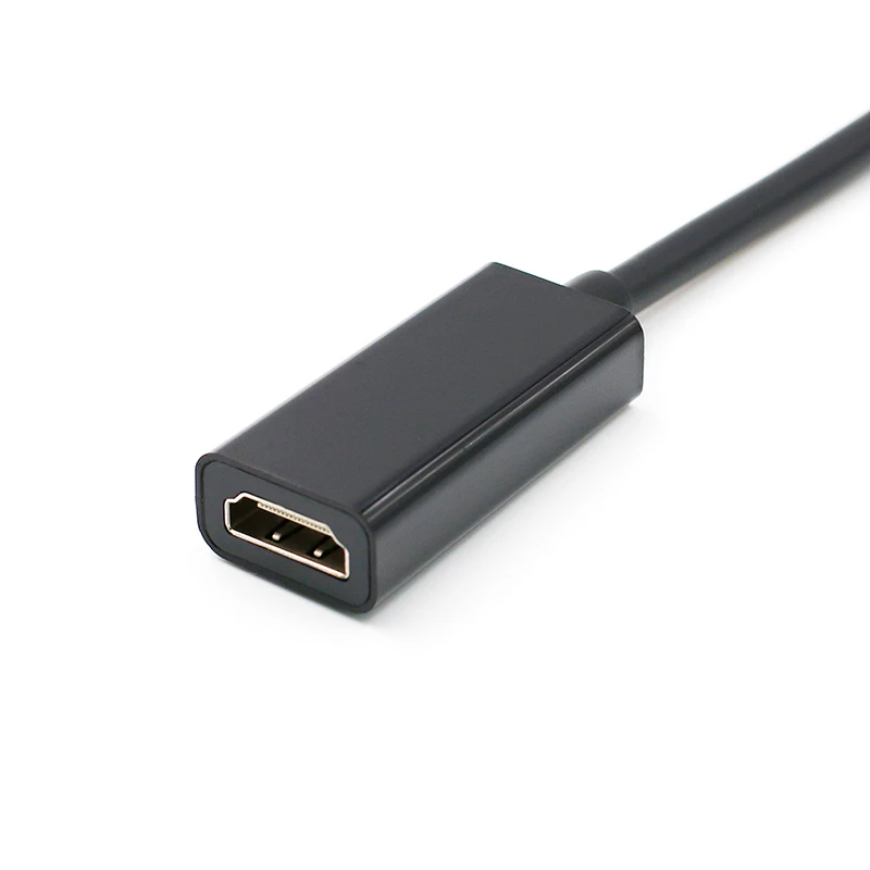 موانئ دبي إلى محول HDMI DisplayPort إلى HDMI HDTV مهائي كابلات تحويل الذكور إلى الإناث دعم 1080 P ل HDTV العارض