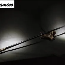Твердая Высокая марганцевая сталь Обезьяна Король длинные палочки Непобедимый Резьба Дракон золотые дужки Qitian Dasheng оружие коллекция