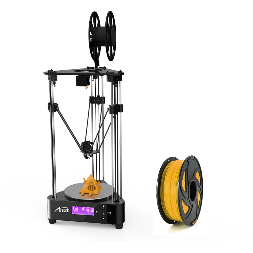

Anet A4 3D Printer DIY Kit Printing Size 200*210mm High-Accuracy Sheet Metal Optical Axis Reprap Prusa I3 Impresora 3D Filament