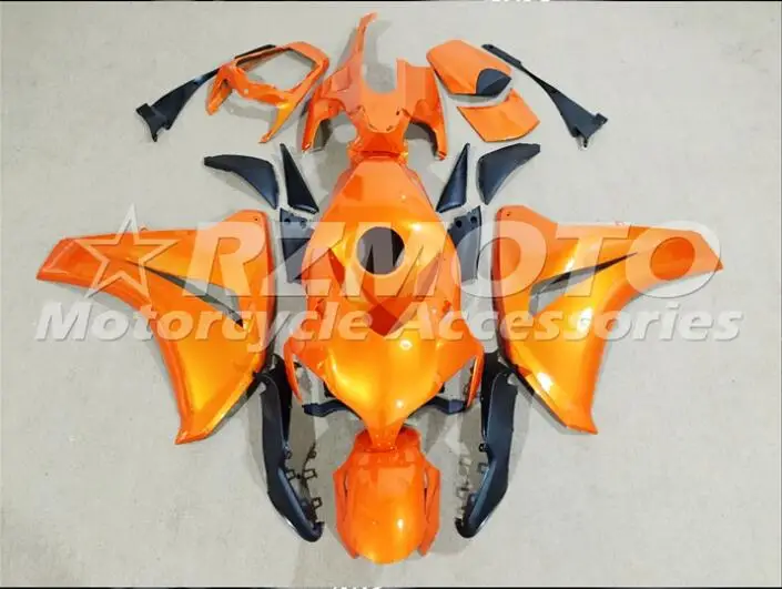 ACE наборы впрыска ABS Обтекатели комплект Подходит для HONDA CBR1000RR 2008 2009 2010 2011CBR1000RR 08 11 оранжевый F121