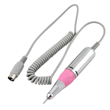 Электрическая ручка для дизайна ногтей, ручка для маникюра, ручка, аксессуары, 35000 об/мин, инструмент для полировки ногтей, разъем 2,35 мм для дизайна ногтей