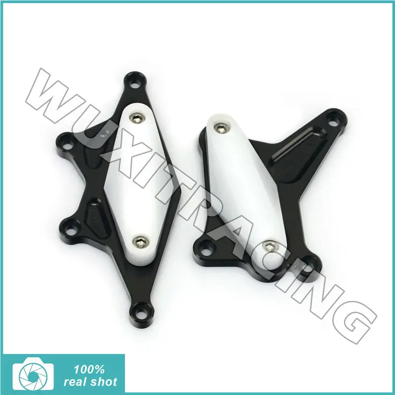 

CNC Billet Motorcycle 1 Set Cover Case Guard Engine Protector Frame Slider Crash Pads for HONDA CB500 CB 500 16 2016