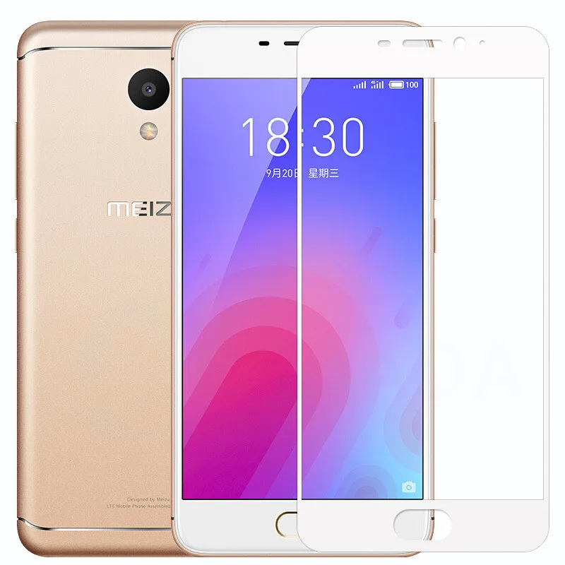 Beira Полное покрытие экрана протектор стекло для Meizu M6 Закаленное Броня пленка 5 2