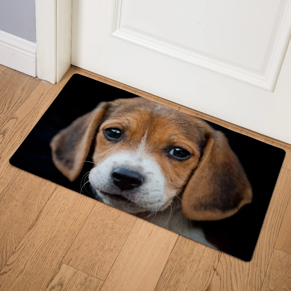 Beagle Dog Miguel Hound домашний декоративный Придверный коврик, стелька для кухни, ковер для дома, для улицы, добро пожаловать, для ванной комнаты, Нескользящие коврики, Пончик 75 см