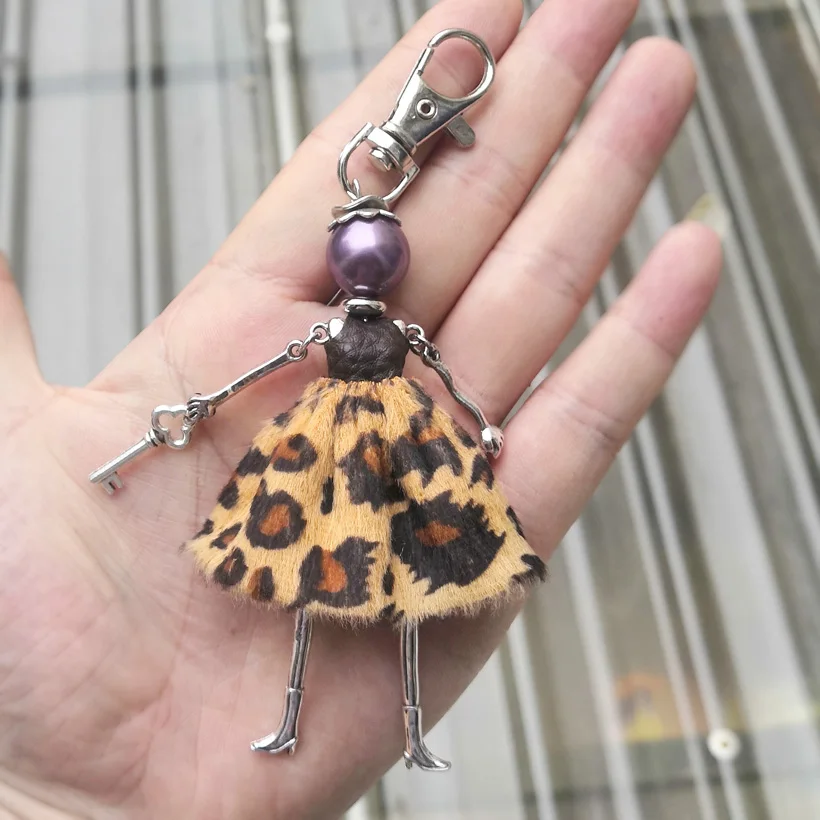 

YLWHJJ brand Doll baby cute new keychain Women Car Pendant hot Girls Statement Handmade fashion Jewelry Bag key chains wholesale
