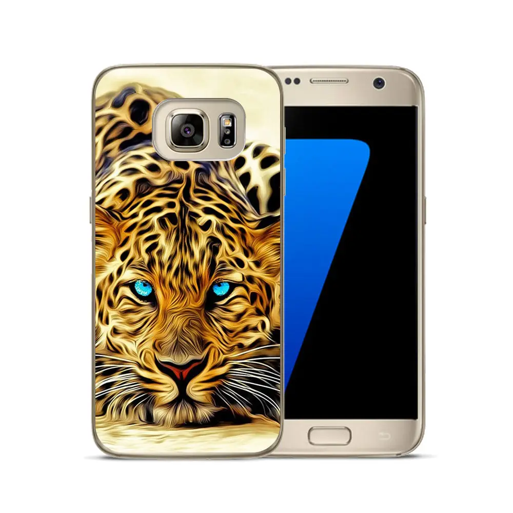 Smart Back Protective Phone Cover Case FOR Samsung S5 Soft TP Case FOR Samsung S8 Clear painted Case FOR Galax S6 S7 S8 Plus S9 (15)