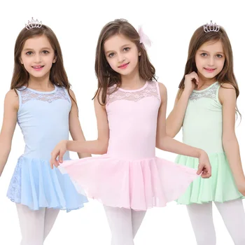 

Children's Dance Dresses Summer Girls'Gongfu Dresses Children's Short Sleeve Grade Examination Clothing Ballet Skirt