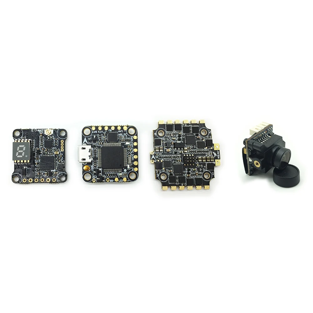 

XJB F428-TX20.V2-ELF F4 Flight Controller OSD 4in1 28A Blheli_S ESC 5.8G FPV Transmitter RC Drone Accessories