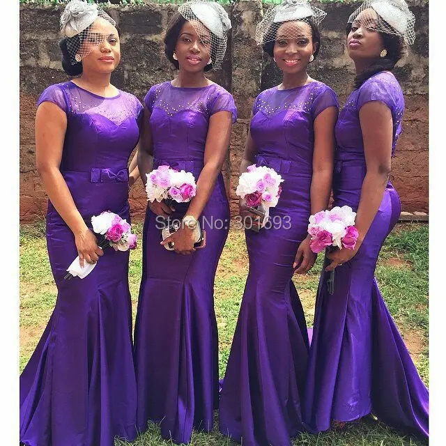 lavender and gold bridesmaid dresses