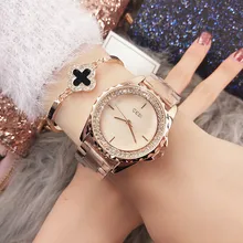 New ladies watch Rhinestone Leather Bracelet Wristwatch Women Fashion Watches Ladies Alloy Analog Quartz relojes relojes mujer 2018 women metal strap wristwatch bracelet quartz watch woman ladies watches clock female fashion women watches 20