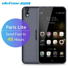 Ulefone Paris Lite Mobile Phone 5 inch HD 1280×720 MTK6580 Quad Core Android 5.1 1GB RAM 16GB ROM 13MP CAM 3G WiFi Dual Sim