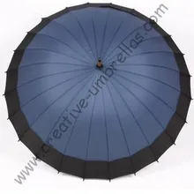 Комбинированная ткань, 24 ребра деревянные зонтики, 14 мм деревянный вал и рифленые металлические Длинные ребра, открытые вручную