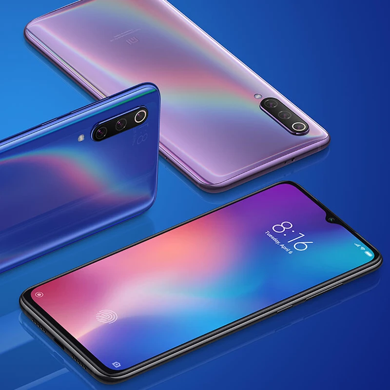 Глобальная версия Xiaomi mi 9 6GB 64GB 6 39 ''AMOLED экран восьмиядерный смартфон Snapdragon 855 48MP
