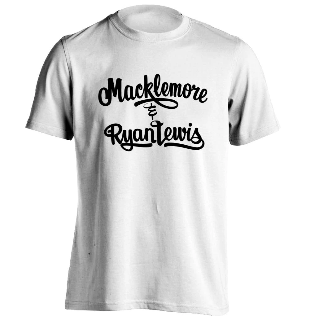 & Ryan Lewis hombre y mujer camiseta de impresión camiseta|designer t shirt|t shirtt shirt design - AliExpress