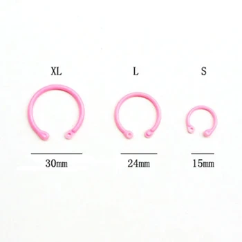 

Creative Plastic Multifunction Circle DIY Album Loose Leaf Book Binder Hoop Ring Jy20 19 Dropship