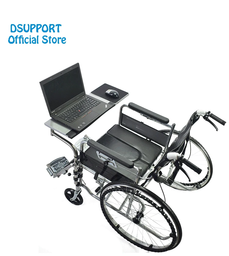 OK150 многофункциональное крепление для инвалидных колясок ноутбука/ноутбука держатель клавиатуры Pad Поддержка lapнастольный