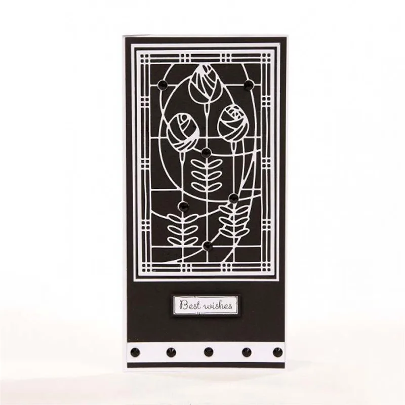 

YaMinSanNiO Flower Frame Metal Cutting Dies New 2019 for Craft Dies Scrapbooking Album Embossing Paper Die Cut Decoration