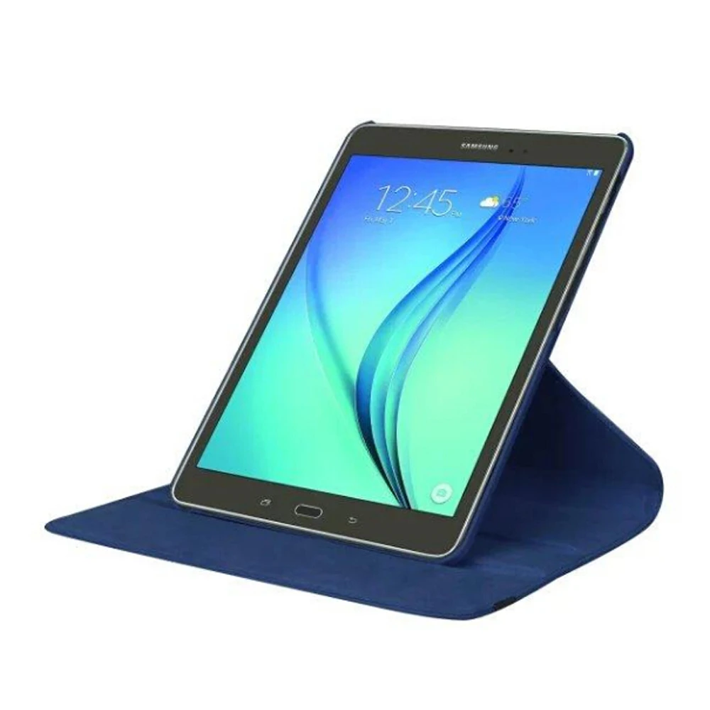 Вращающийся на 360 градусов чехол для Samsung Galaxy Tab S2 9 7 дюйма T810 T815 из искусственной