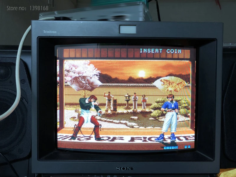 Новый JAMMA CBOX MVS SNK NEOGEO 1C to DB 15P для PS1/2 контроллера Joypad AV RGBs выход 161 в 1/картридж|Игры с