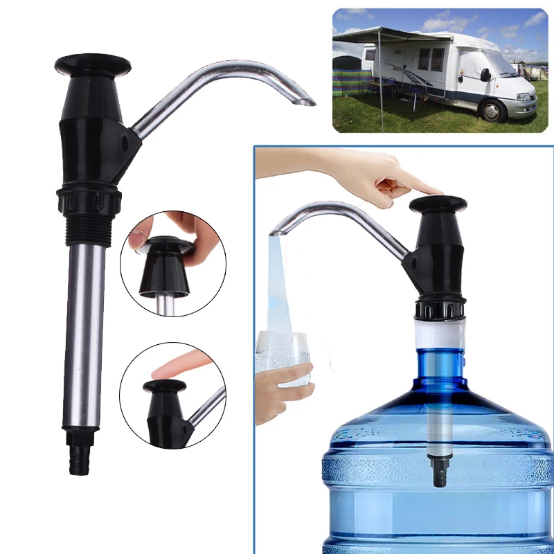 Buy Water Bottle Pump Tap Hand Aluminum Manual