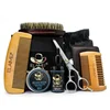 Beard Hair Care Set Beard Oil Comb Brush Whiskers Scissor Styling Tools Kit Easy to use One Set for Men 1