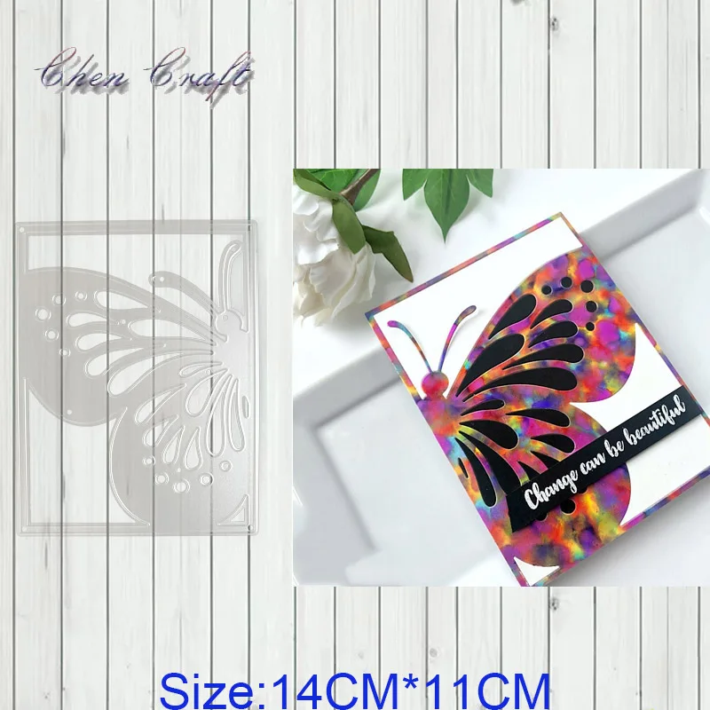 

Butterfly New Design Craft Metal Cutting Dies Cut die Scrapbooking Album Paper DIY Card Craft Embossing Die Cuts